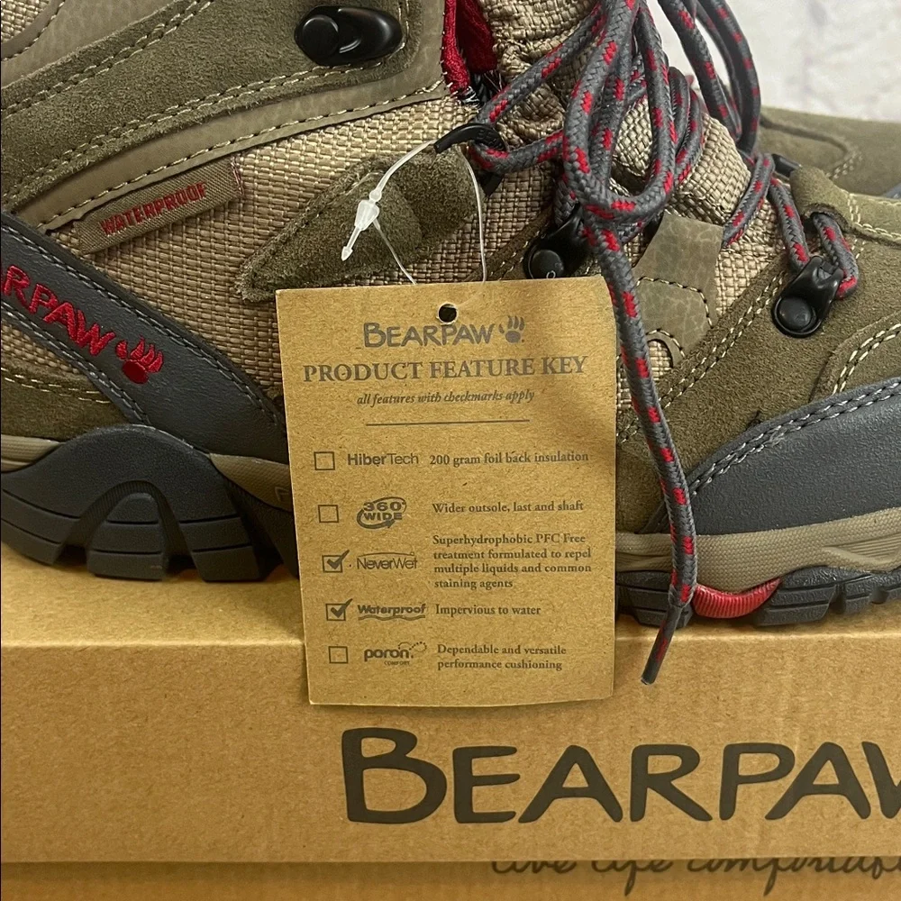 Bearpaw women’s NEW Corsica women’s waterproof hiking Gorpcore boots READ